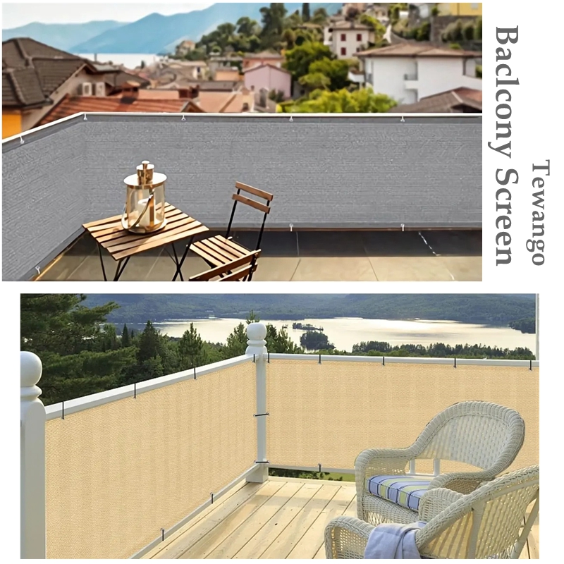 4 colori balcone Privacy scher - Outdoor Furniture Hdpe recensione e prezzo