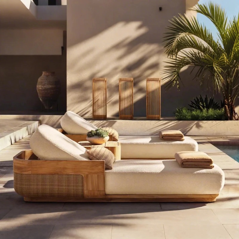 Set di Sdraio e Lettini da Spi - Outdoor Daybed Furniture recensione e prezzo