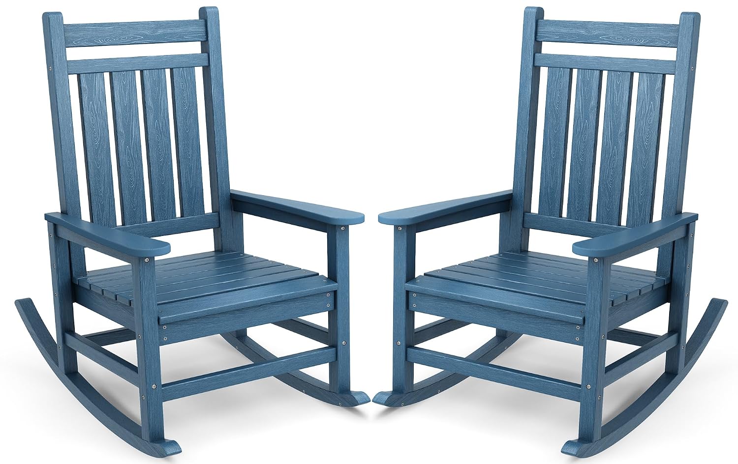 Set di 2 sedie a dondolo da es - Outdoor Furniture Hdpe recensione e prezzo