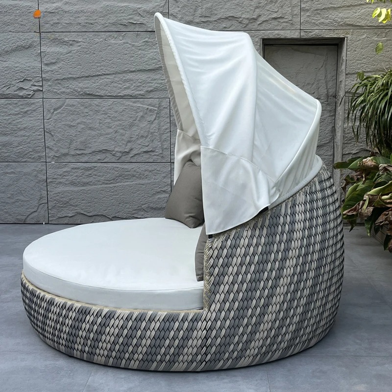 Lettino da giorno, rotondo, an - Outdoor Daybed Furniture recensione e prezzo