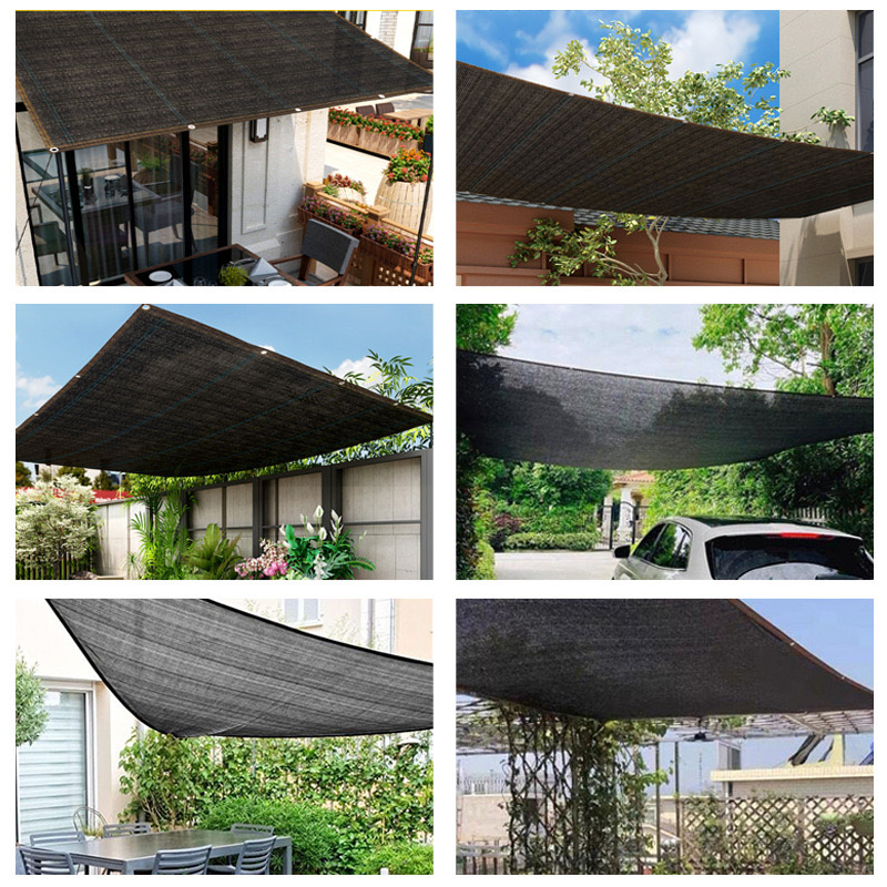 12PIN Nero Parasole Rete Ombre - Outdoor Furniture Hdpe recensione e prezzo